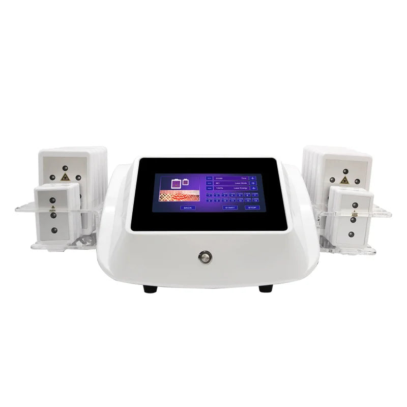 Lipo Laser Machine 14 Pads Fat Removal Body Weight Loss Shaping Slimming Anti Cellulite Professional Beauty Equipment Device