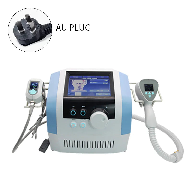 2 in 1 RF 360 Fat Reducing Body Contouring Cellulite Reduction Slimming Machine Wrinkle Removal Ultrasonic Face Lift 2 Handles