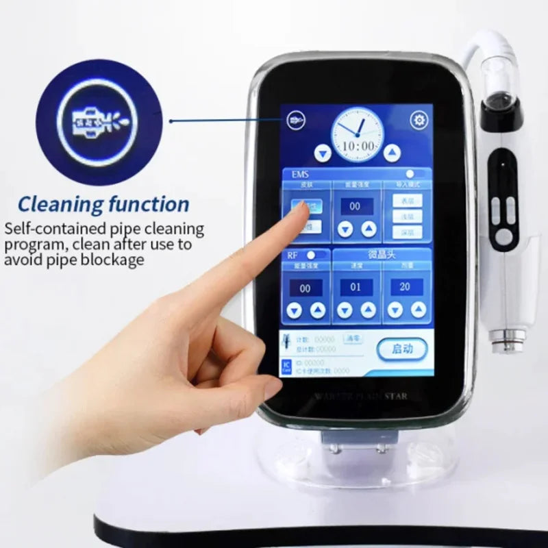 EMS Facial Mesotherapy Machines No Needle Injection RF Radio Frequency Painless Photon Anti Aging Skin Care Beauty Instrument