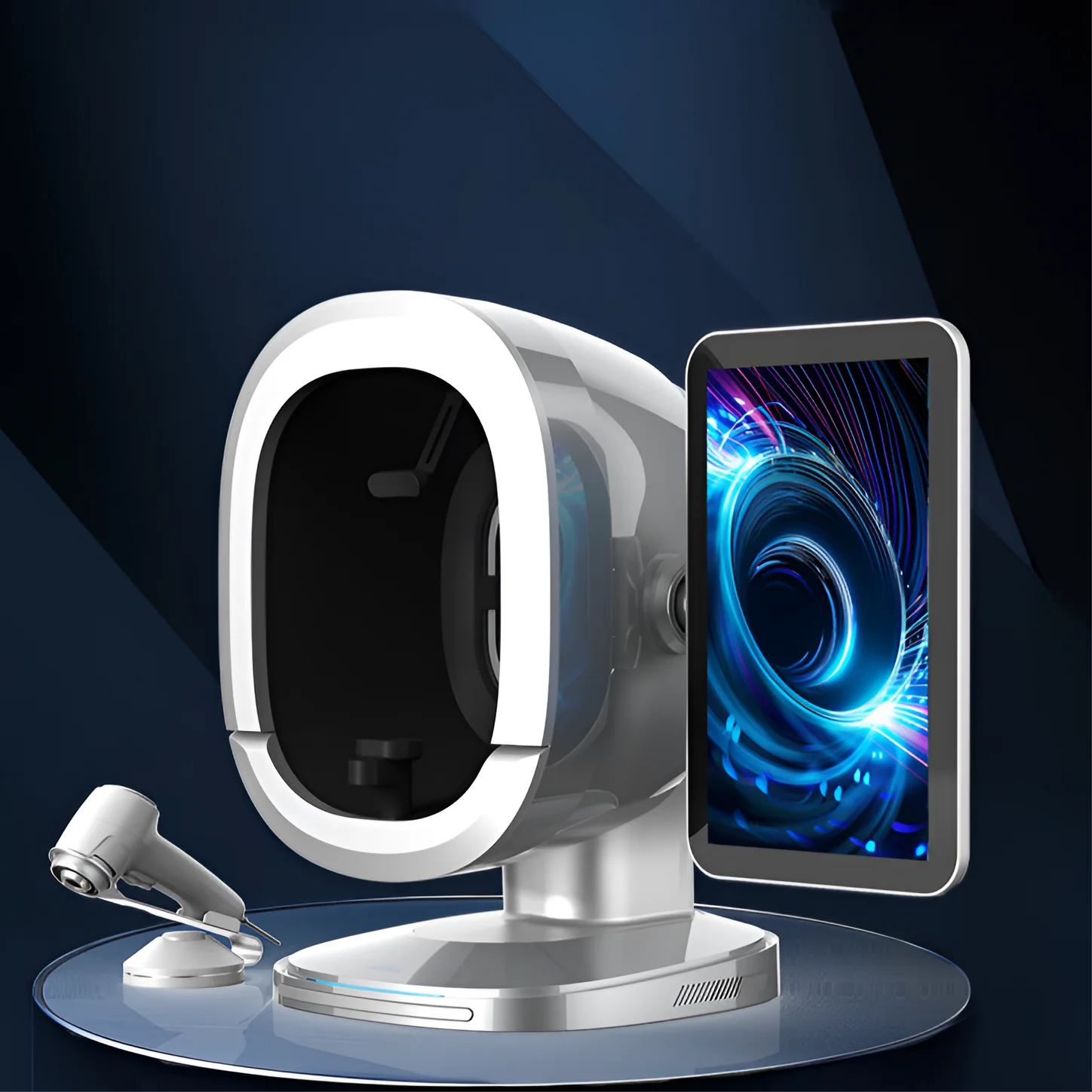 AI Skin Analyzer Machine  Face Scanner with WiFi,Auto Face Recognition 10 Skin Problems Detection 3D Analysis  30M Clinical Data