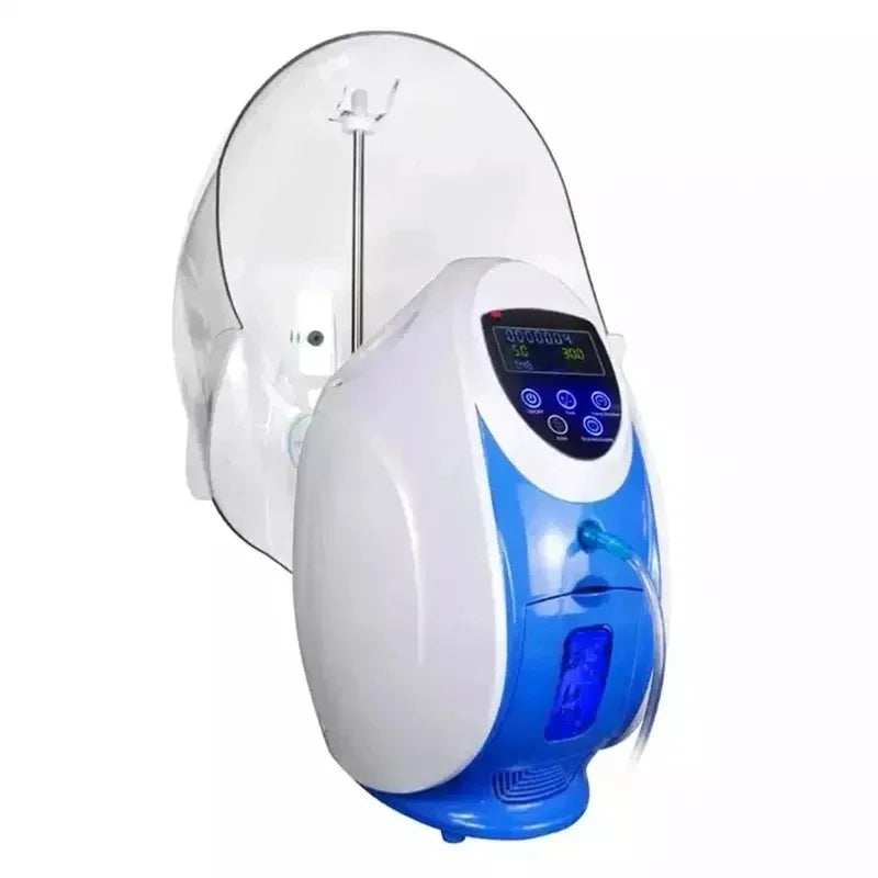 O2toderm Oxygen Therapy Facial Machine Portable Dome Anti Aging Skin Rejuvenation Beauty Device