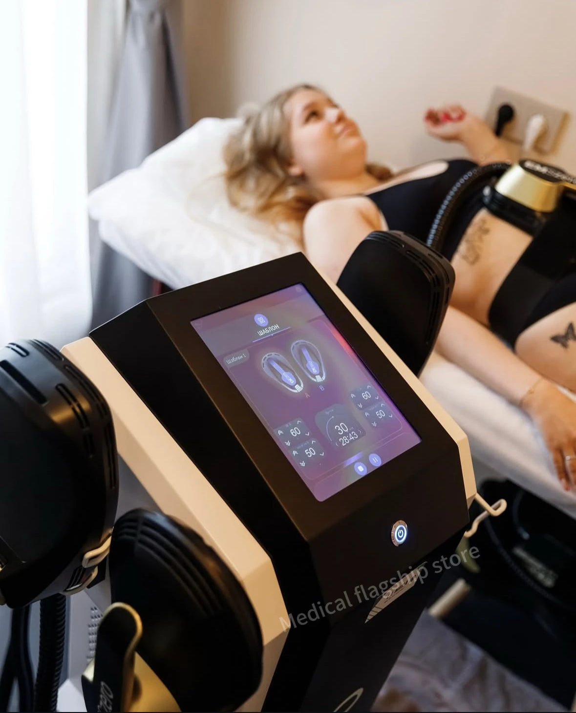 mysolim Sculpting Body RF Fat Reduction Sculpt Machine Electromagnetic Muscle Stimulate SPA Slimming Equipment Mexico