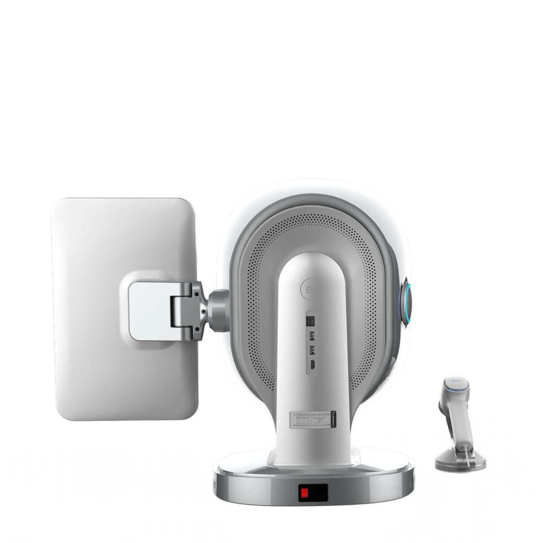 AI Skin Analyzer Machine  Face Scanner with WiFi,Auto Face Recognition 10 Skin Problems Detection 3D Analysis  30M Clinical Data