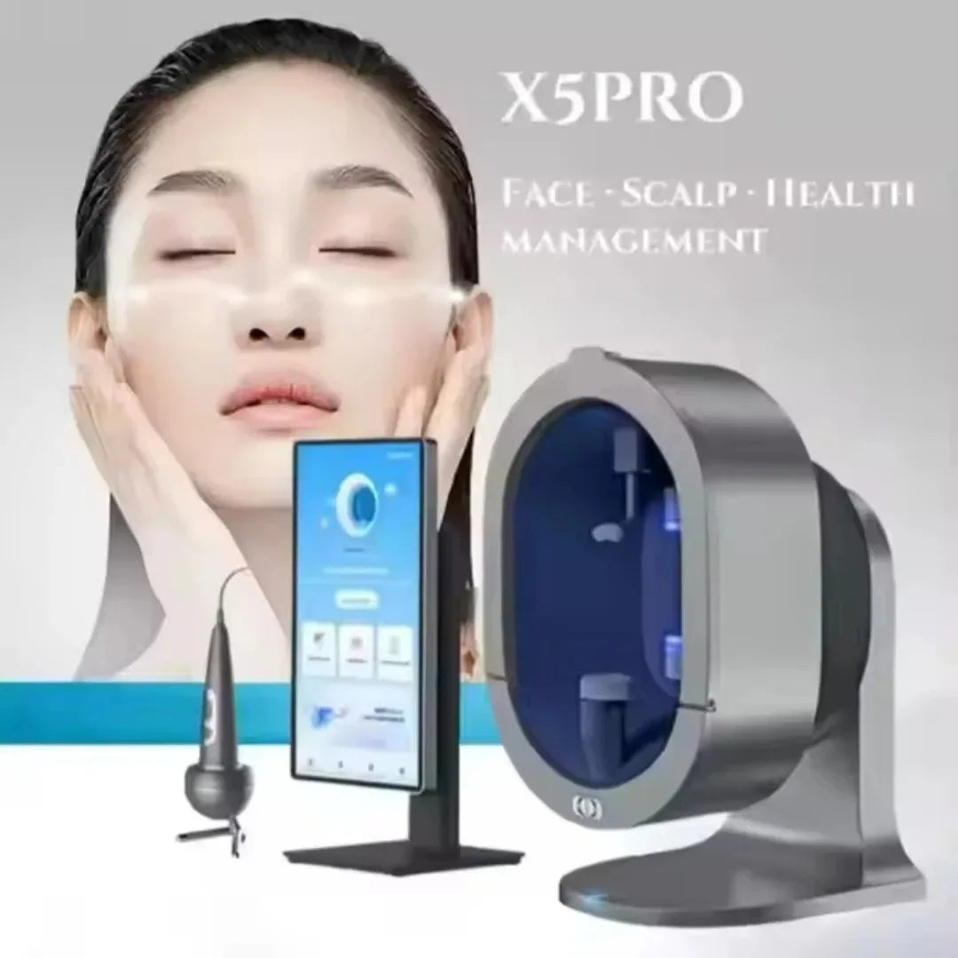 Professional 3D Facial S5 Camera Scanner UV Skin and Hair Analysis Measuring Machine Digital Facial Scanner Skin Analyzer