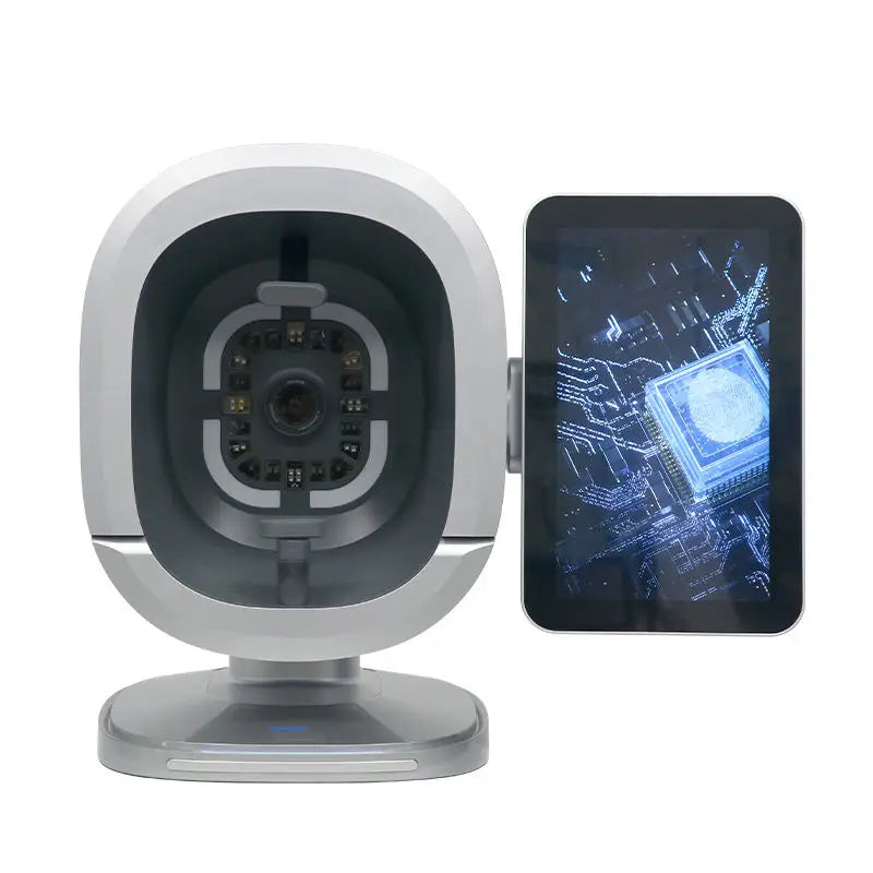 AI Skin Analyzer Machine  Face Scanner with WiFi,Auto Face Recognition 10 Skin Problems Detection 3D Analysis  30M Clinical Data