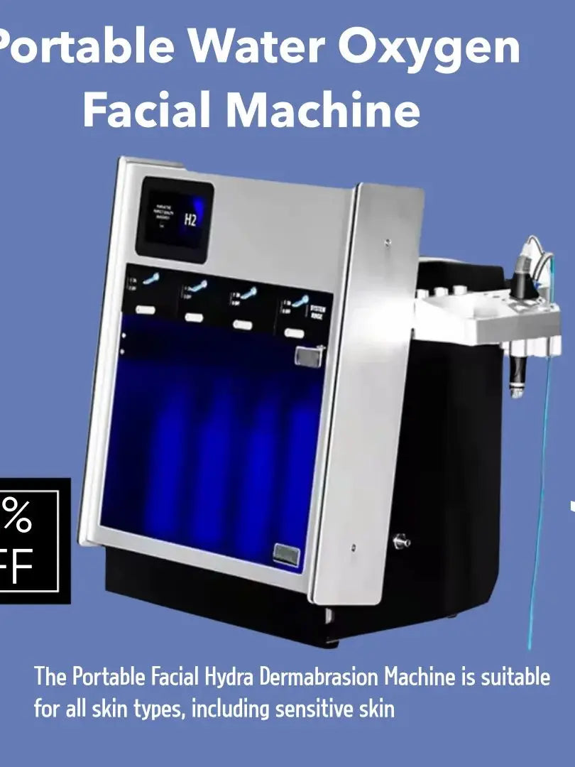 2025 Professional Skin Whitening Rejuvenation Facial Hydra Beauty Machines Diamond Dermabrasion Acne Treatment Oxygen Bubble