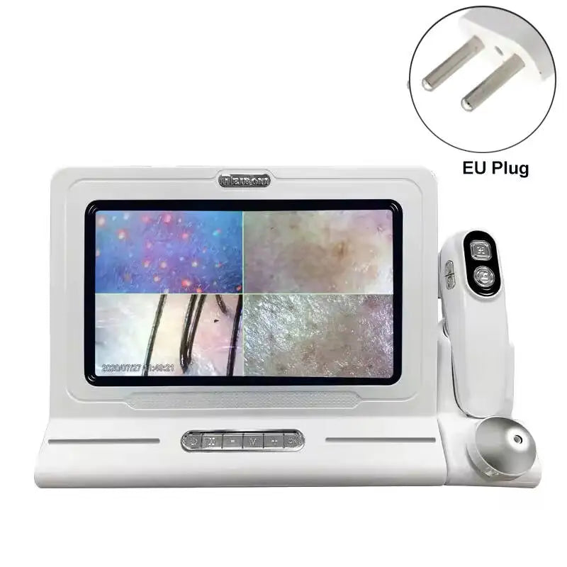 Professional Skin Hair Detector Scalp Hair Follicle Moisture Skin Pores Pigment Magnifying Analyzer Skin Pigment Tester 11 Inch