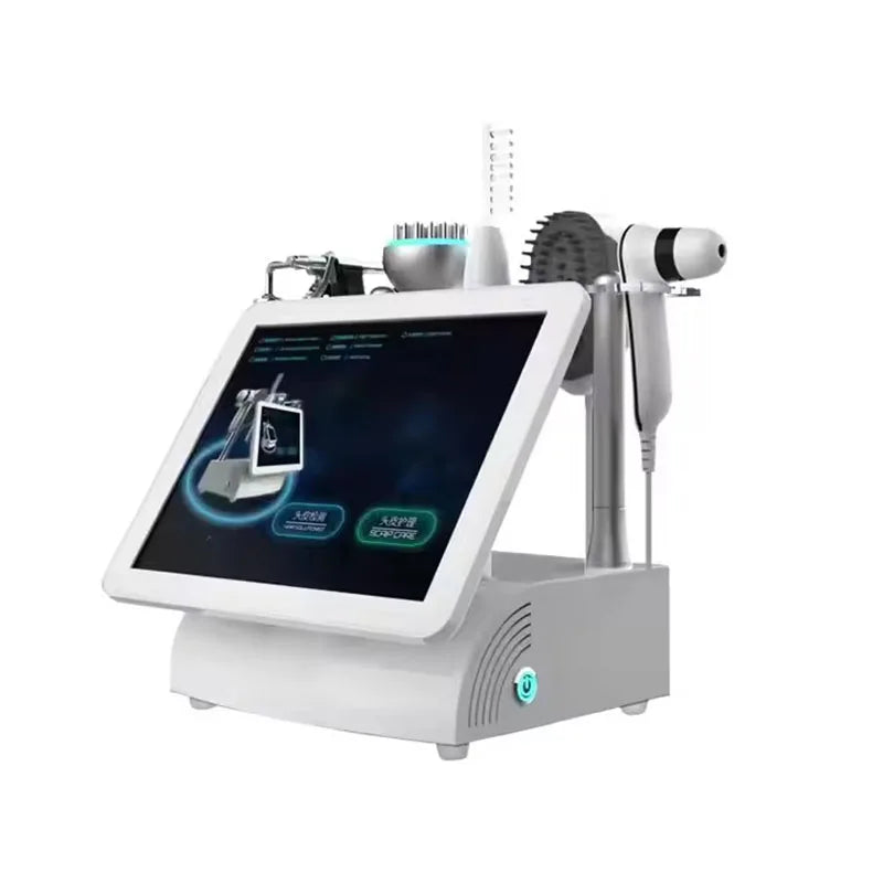 Professional Hair Scalp Analysis Machine 5 In1 Oil Hair Analysis Anti Skin Care Oxygen Scalp Scanner Hair Analyzer