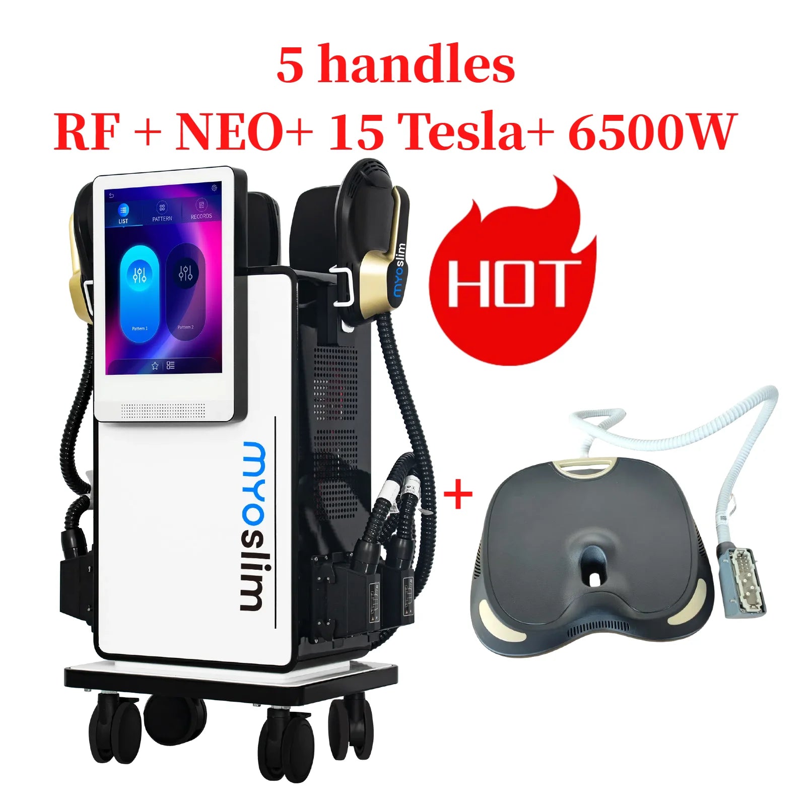 mysolim Sculpting Body RF Fat Reduction Sculpt Machine Electromagnetic Muscle Stimulate SPA Slimming Equipment Mexico