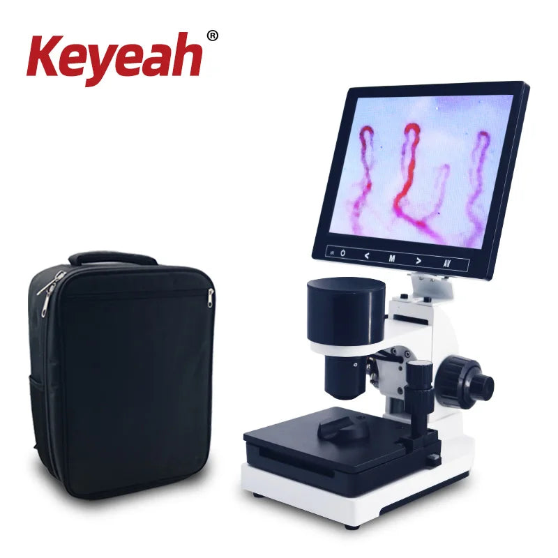 Professional medical aesthetic equipment: Nail fold capillary microcirculation XW880 all-in-one machine with color LCD display