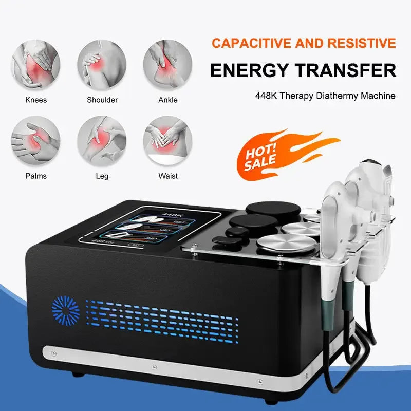 INDOBA Tecar CET RET JMD 3 in 1 Pain Relief Master RF Fat Burning Body Reshaping Machine Professional Physiotherapy Device