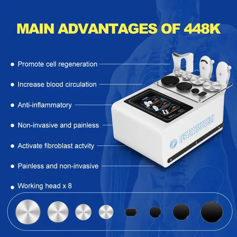 INDOBA Tecar CET RET JMD 3 in 1 Pain Relief Master RF Fat Burning Body Reshaping Machine Professional Physiotherapy Device
